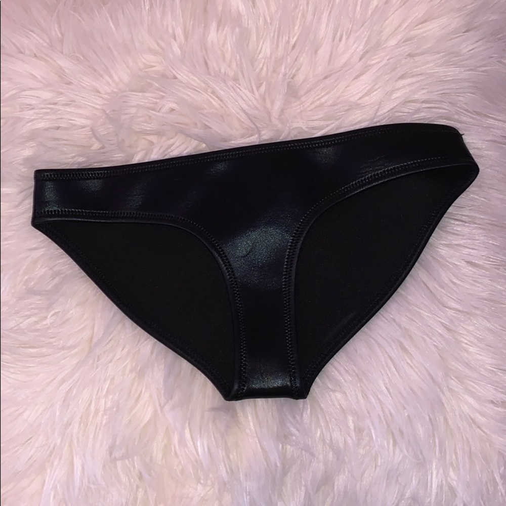 Triangl black bikini bottoms